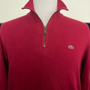 Lacoste Mens Pullover Rugby Shirt